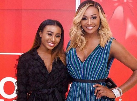 Noelle Robinson pictured with her beloved mother Cynthia Bailey.